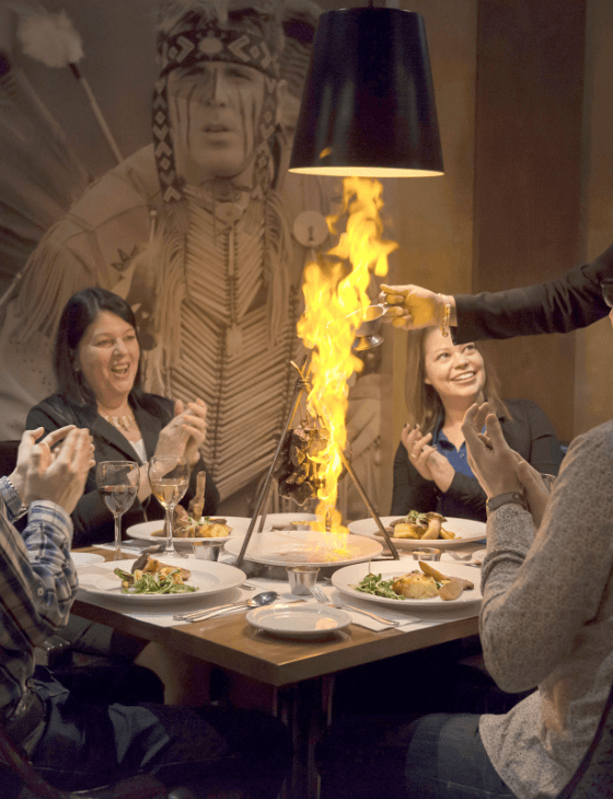 Le Feu Sacré — cuisson à la potence